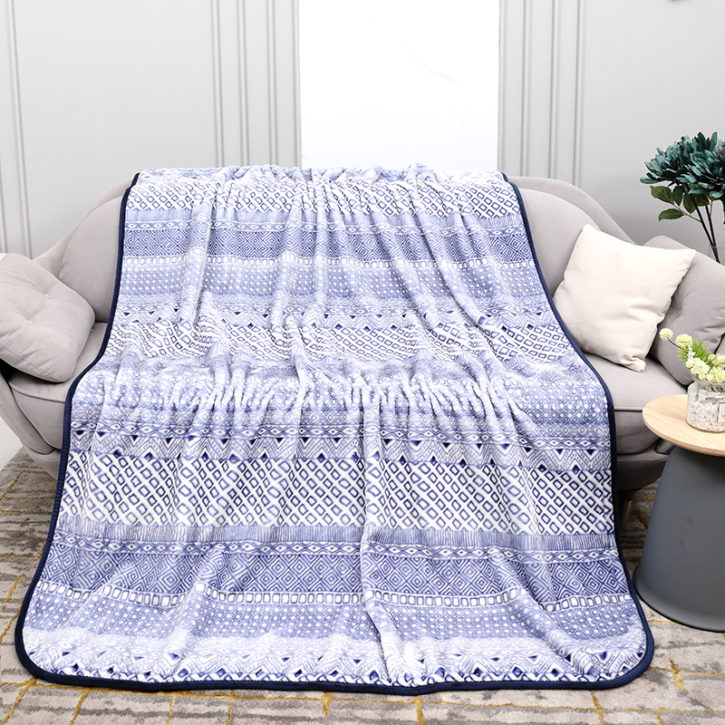 【春格儿家纺】北欧轻奢双层加厚毛毯被子冬季床单沙发毯云毯