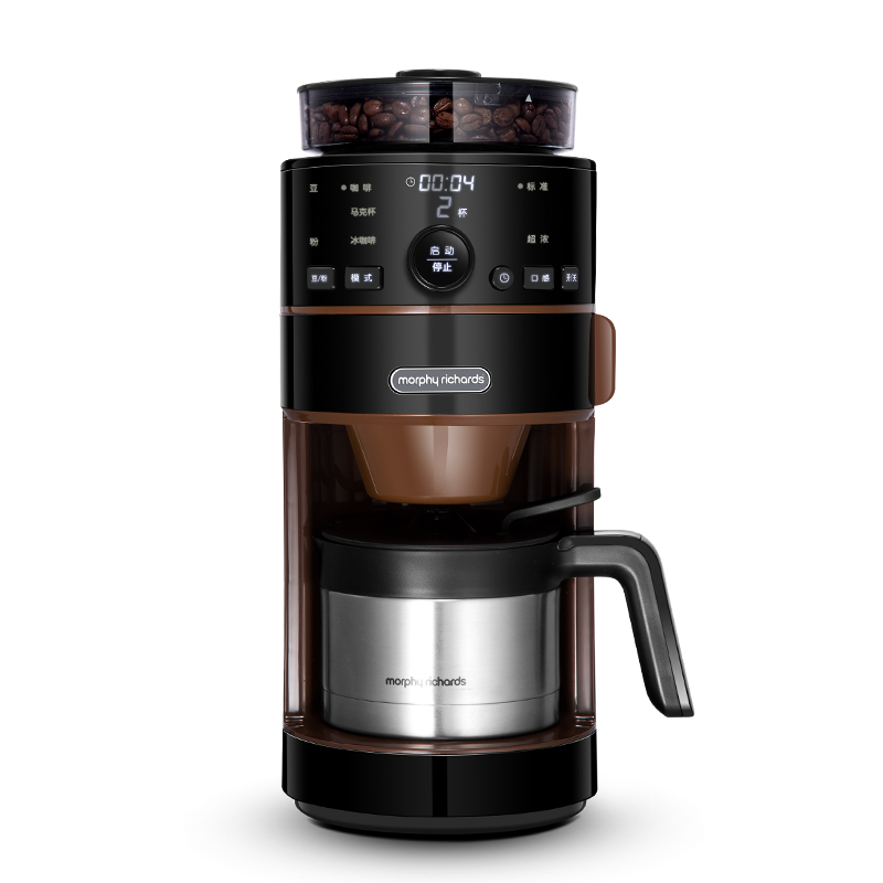 【摩飞】MR1103美式研磨一体机全自动家商用煮咖啡壶现磨咖啡豆咖啡机